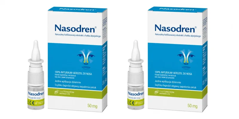Nasodren, spray nazal, 2x5 mi Adamed — preț și oferte