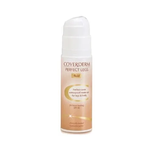 COVERDERM Perfect Legs Fluid Fond de ten rezistent la apă pentru picioare și corp SPF40 Nr. 53 75 ml — preț și oferte