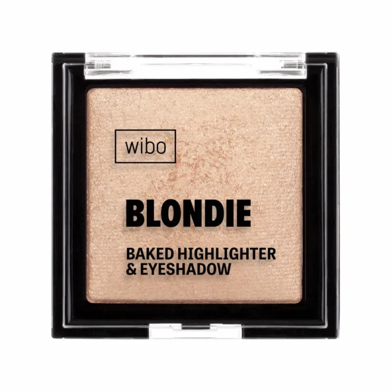 Wibo Blondie Baked Highlighter amp; Eyeshadow Baked highlighter pentru față și ochi 3, 4 g — preț și oferte