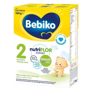 Bebiko 2 NutriFlor Expert, lapte de continuare pentru sugari peste 6 luni, pulbere, 550 g
