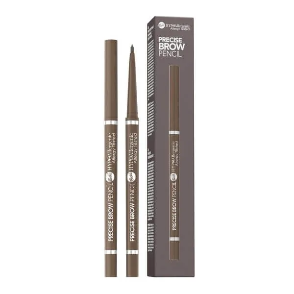 Bell Hypoallergenic Precise Brow Pencil, creion de precizie pentru sprâncene, 02, 0.07 g — preț și oferte