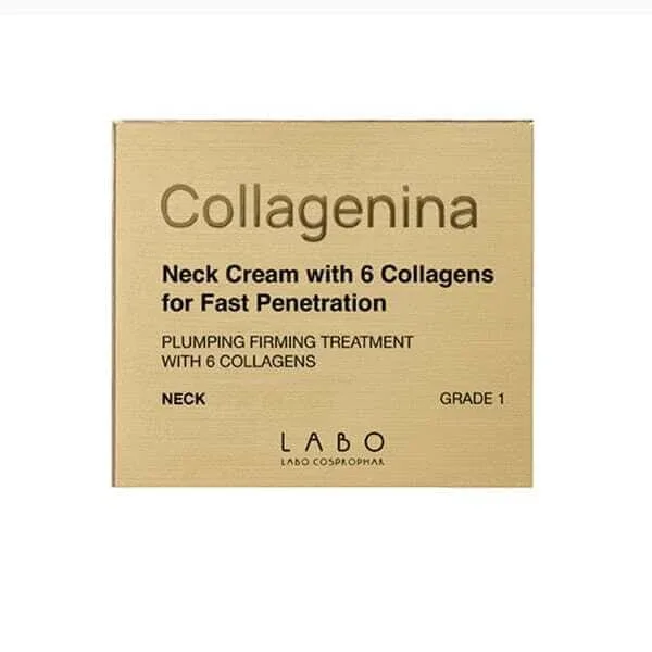 COLLAGENINA Cremă pentru gât de gradul 1 Cremă pentru gât cu 6 molecule de colagen, 50ml — preț și oferte