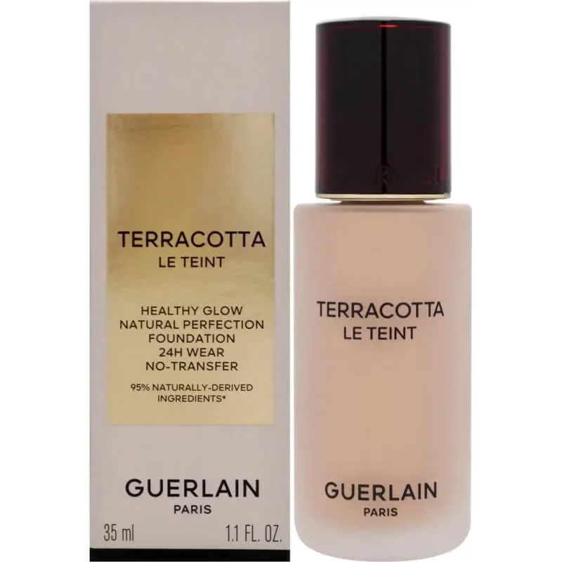 Guerlain terracotta le teint - fond de ten perfecțiune naturală - nr. 1w cald / auriu 35 ml — preț și oferte