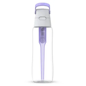 Dafi Solid, sticlă cu filtru de apă, lavanda, 0,7 l + filtru de apă, 1 buc
