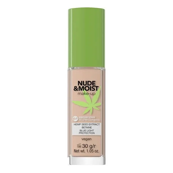 Bell HYPOAllergenic Nude&amp;Moist Make-Up, fluid hidratant și hrănitor 04, 30 g — preț și oferte