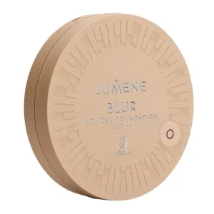 Lumene Blur Longwear Powder Foundation, pudră de lungă durată SPF 15, 0, 10 g