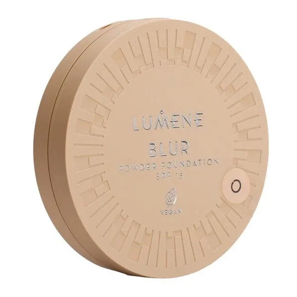 Lumene Blur Longwear Powder Foundation, pudră de lungă durată SPF 15, 0, 10 g — preț și oferte