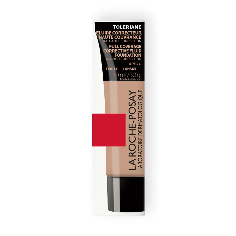 La Roche-Posay Toleriane, Fond de ten cu acoperire intensă, nuanță 12, SPF 25, 30 ml — preț și oferte