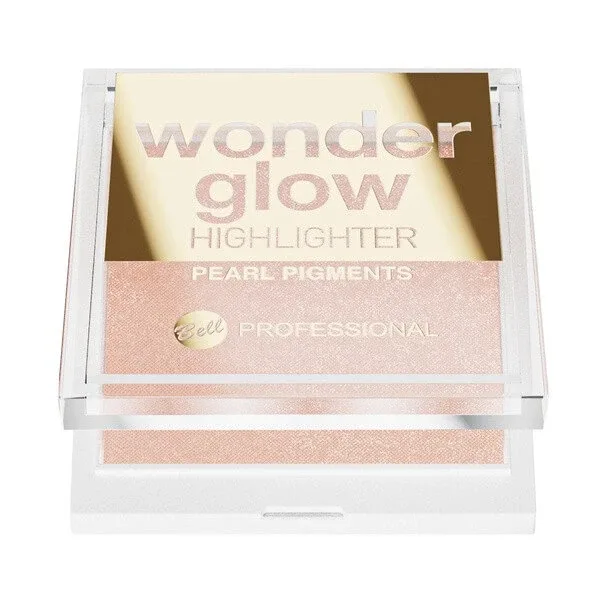 Bell Professional Wonder Glow Highlighter, iluminator presat, 02, 10 g — preț și oferte