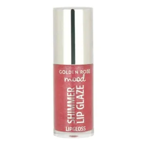 Golden Rose, Mood Shimmer Lip Glaze, luciu de buze cu sclipici, Nr. 252, 6 ml
