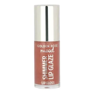 Golden Rose, Mood Shimmer Lip Glaze, luciu de buze cu sclipici, Nr. 253, 6 ml