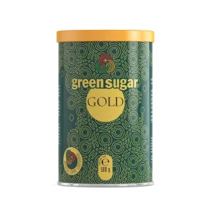 Îndulcitor pulbere Green Sugar Gold, 500 g, Laboratoarele Remedia