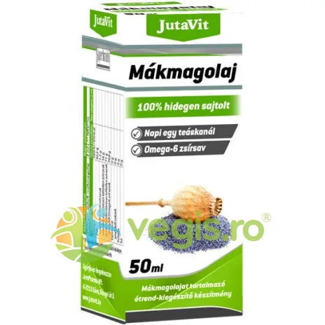Ulei din Seminte de Mac 50ml JUTAVIT — preț și oferte