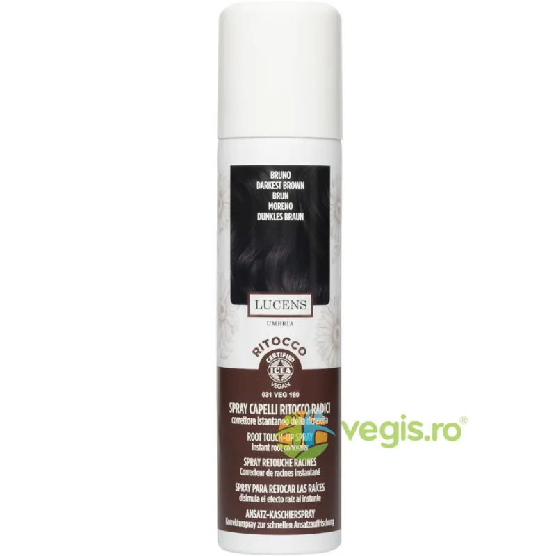 Spray Nuanta Saten Inchis pentru Radacini Albe si Crescute 100ml LUCENS UMBRIA — preț și oferte