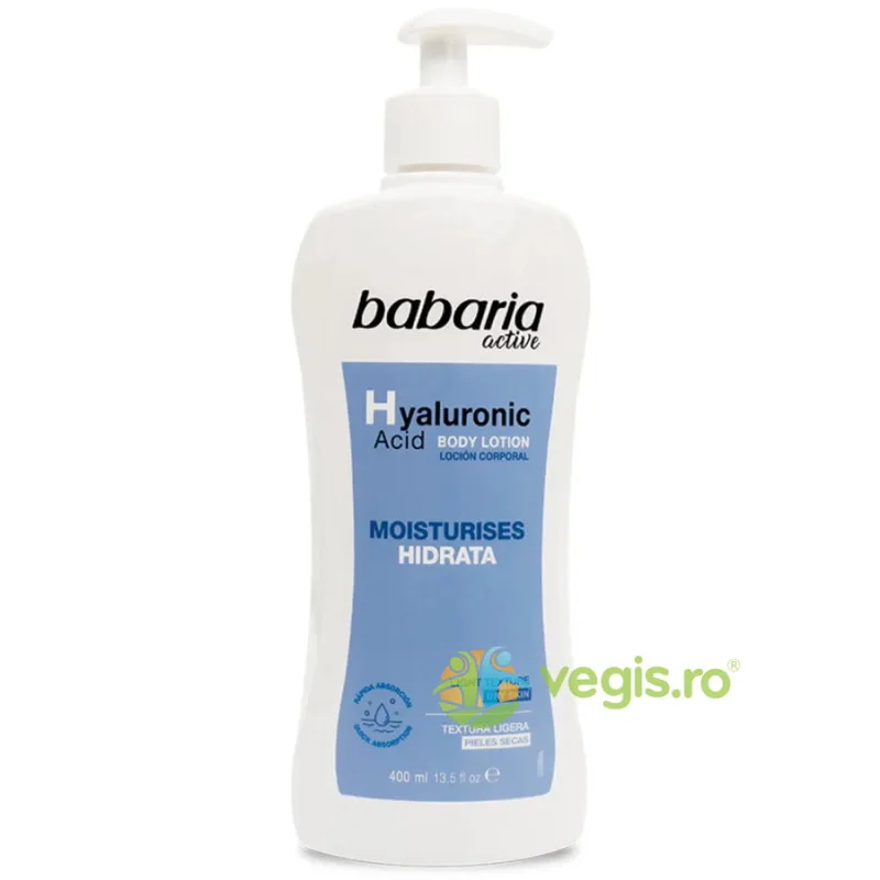 Lotiune de Corp cu Acid Hialuronic 400ml BABARIA — preț și oferte