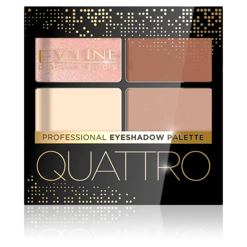 Eveline Cosmetics Quattro Professional paletă de farduri de ochi 05, 3.2 g — preț și oferte