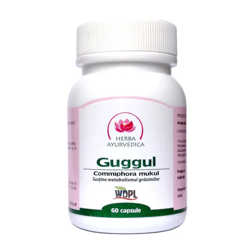 Guggul, 60 capsule, Herba Ayurvedica — preț și oferte