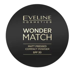 Eveline Cosmetics, Wonder Match, Pudră presată mată cu SPF 30 nr. 01, 8 g