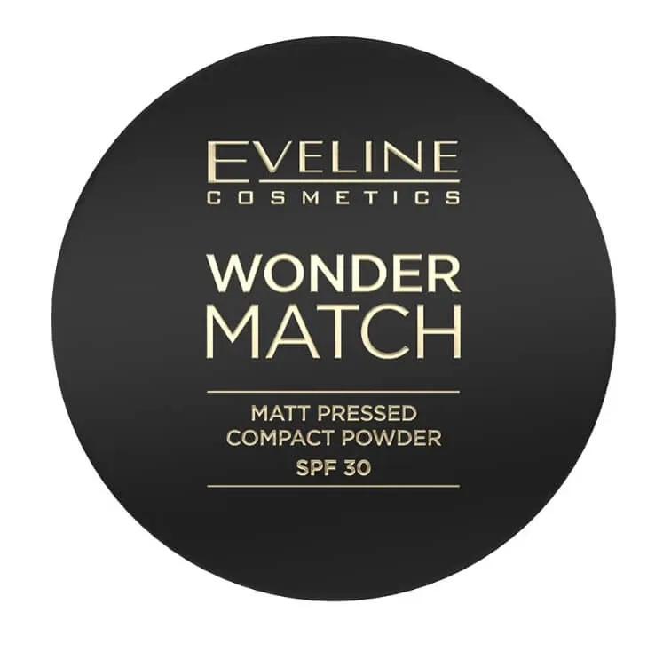 Eveline Cosmetics, Wonder Match, Pudră presată mată cu SPF 30 nr. 01, 8 g — preț și oferte