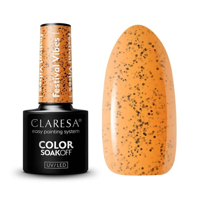 Claresa Soak Off UV/LED Festival Vibes Hybrid Varnish 1, 5 g — preț și oferte