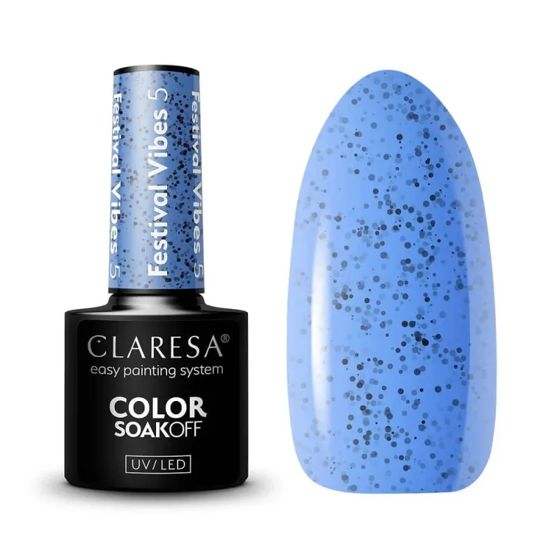 Claresa Soak Off UV/LED Festival Vibes Hybrid Varnish 5, 5 g — preț și oferte