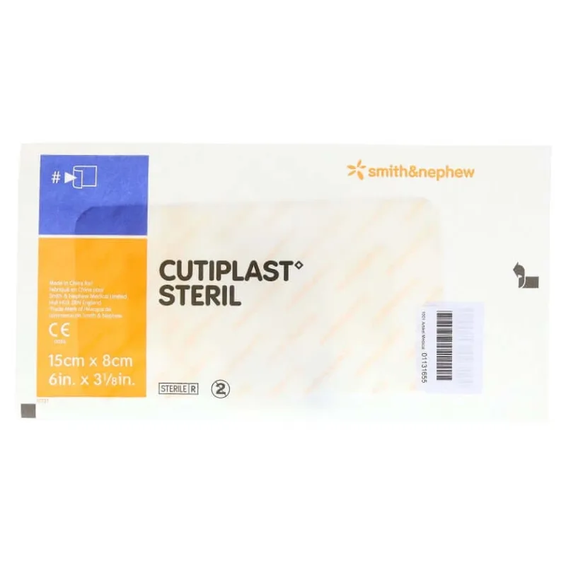 Pansament steril pentru răni Cutiplast 8x15 cm 1 buc — preț și oferte