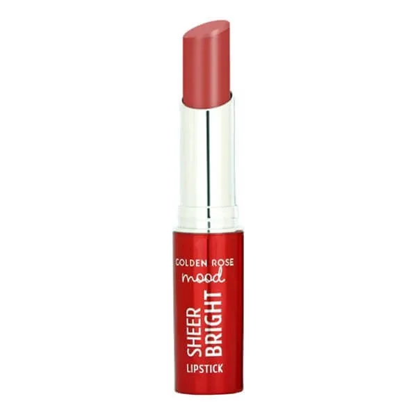Golden Rose Mood Sheer Bright Lipstick, ruj lucios, 102, 3.3 g — preț și oferte