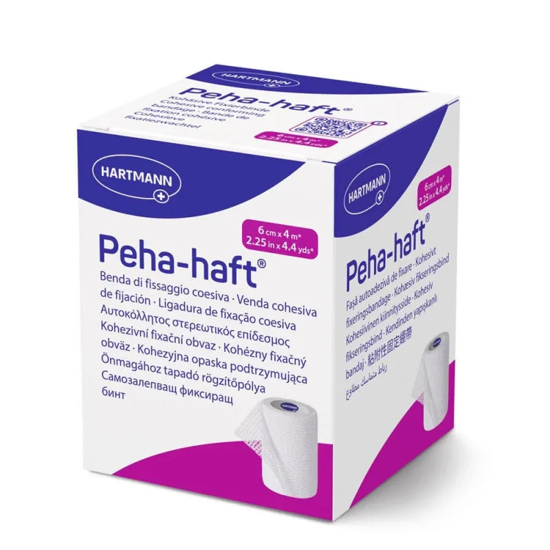 Hartmann Peha Haft Bandaje adezive 6cmx4m Fără latex x1 — preț și oferte