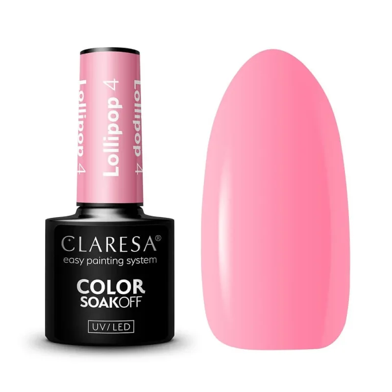 Claresa Soak Off UV/LED Lollipop Hybrid Varnish 4, 5 g — preț și oferte