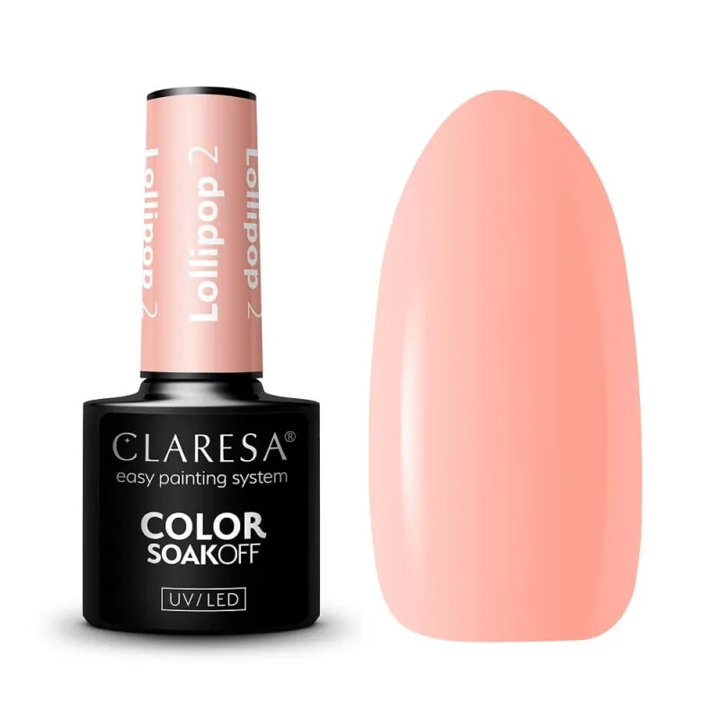 Claresa Soak Off UV/LED Lollipop Hybrid Varnish 2, 5 g — preț și oferte