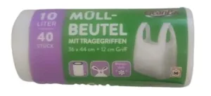 CleanPac, Saci pentru deșeuri cosmetice, 10l, 40 bucăți