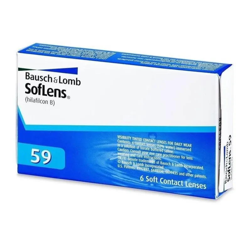 Lentile de contact SofLens 59, -01.75, 6 bucăți, Bausch Lomb — preț și oferte