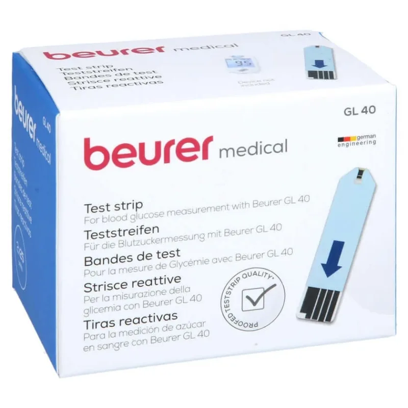 Beurer GL40 benzi de testare a glicemiei 50 buc — preț și oferte