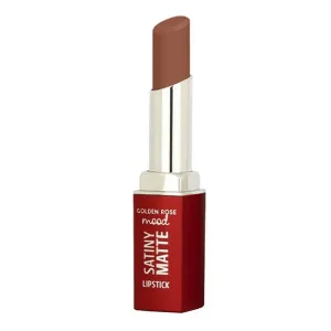 Golden Rose Mood Satiny Matte Lipstick, ruj mat, 01, 3.5 g