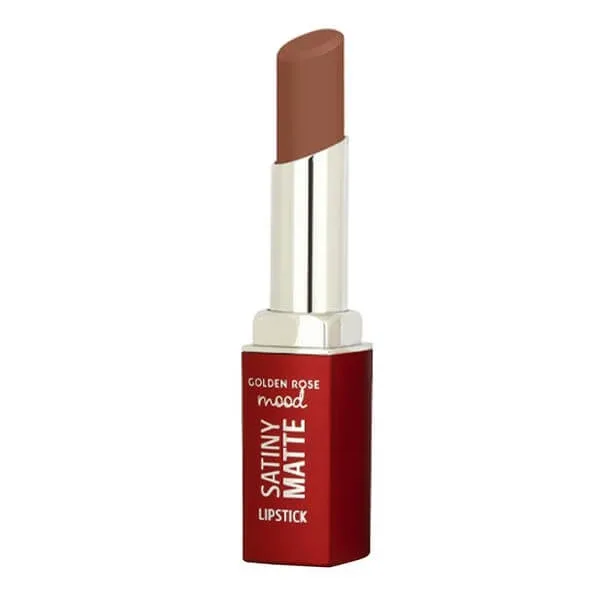 Golden Rose Mood Satiny Matte Lipstick, ruj mat, 01, 3.5 g — preț și oferte