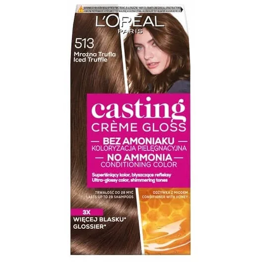 L Oreal Paris Casting Creme Gloss Culoare de păr 513 Mrona Truffle — preț și oferte