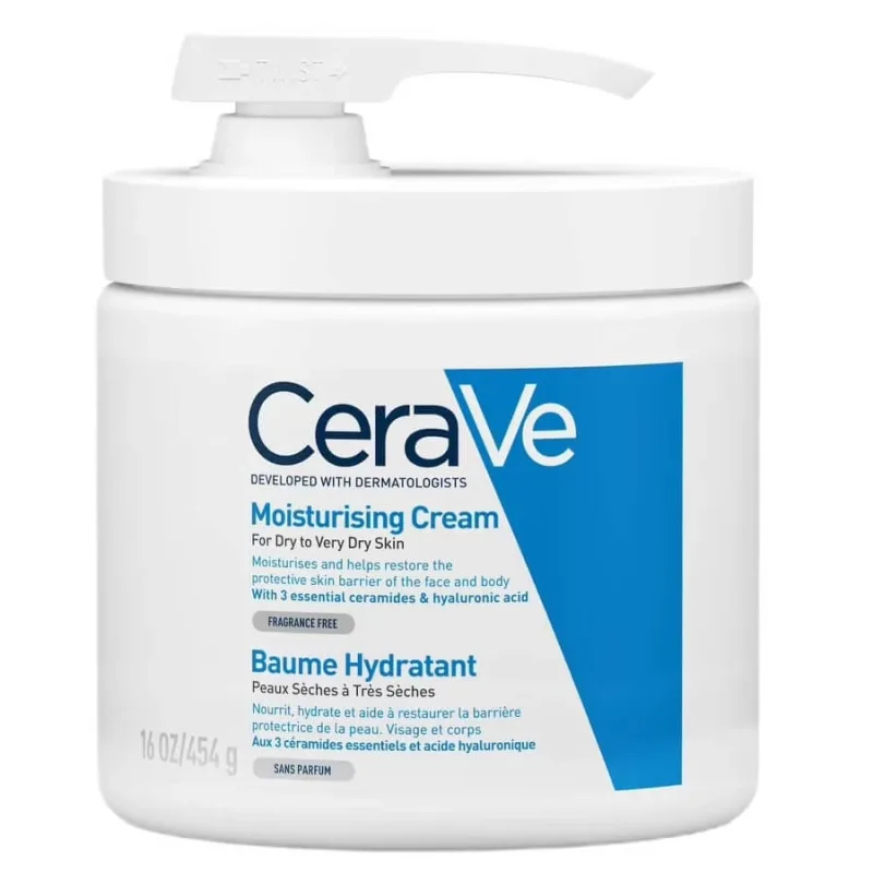 Loțiune hidratantă CeraVe pentru piele uscată și foarte uscată cu pompă, 454g — preț și oferte