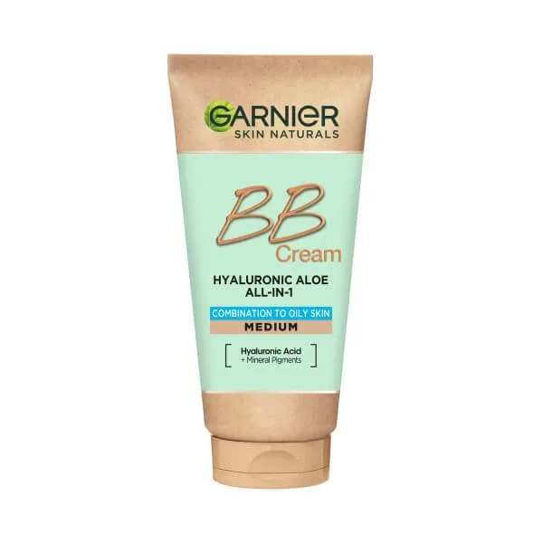 Garnier Hyaluronic Aloe All-In-1 BB Cream Cremă hidratantă BB Medium, 50ml — preț și oferte