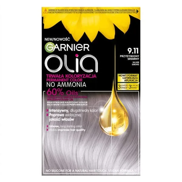 Garnier Olia Culoarea părului 9.11 Smoky Silver — preț și oferte