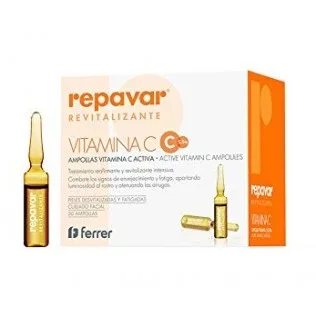 Repavar Vitamina C revitalizantă fiole, 20u — preț și oferte