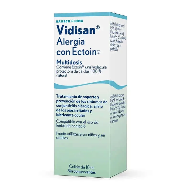 Vidisan Alergie cu Ectoin, 10ml — preț și oferte