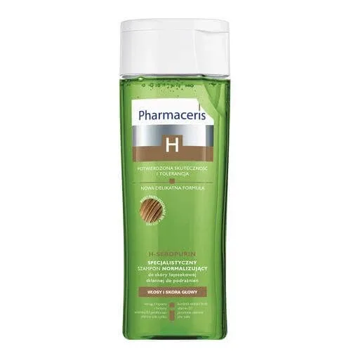 PHARMACERIS H SEBOPURIN șampon normalizator, 250 ml — preț și oferte