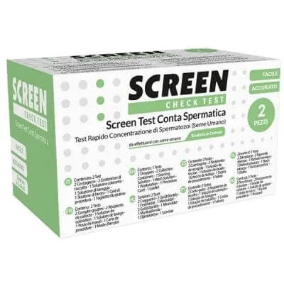 Screen test spermă număr 2 bucăți — preț și oferte