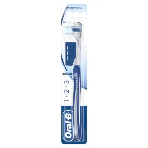 Periuța de dinți Oral B 1-2-3 Indicator 35 Mediu