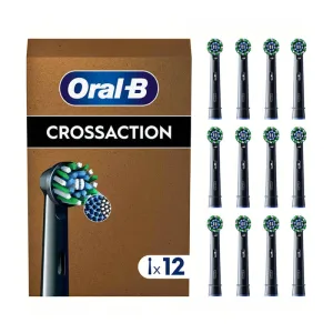 Oral B Piese de schimb Pro Cross Action Negru 12pcs