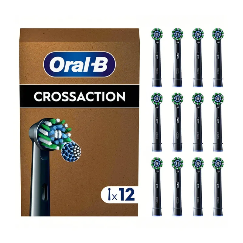 Oral B Piese de schimb Pro Cross Action Negru 12pcs — preț și oferte