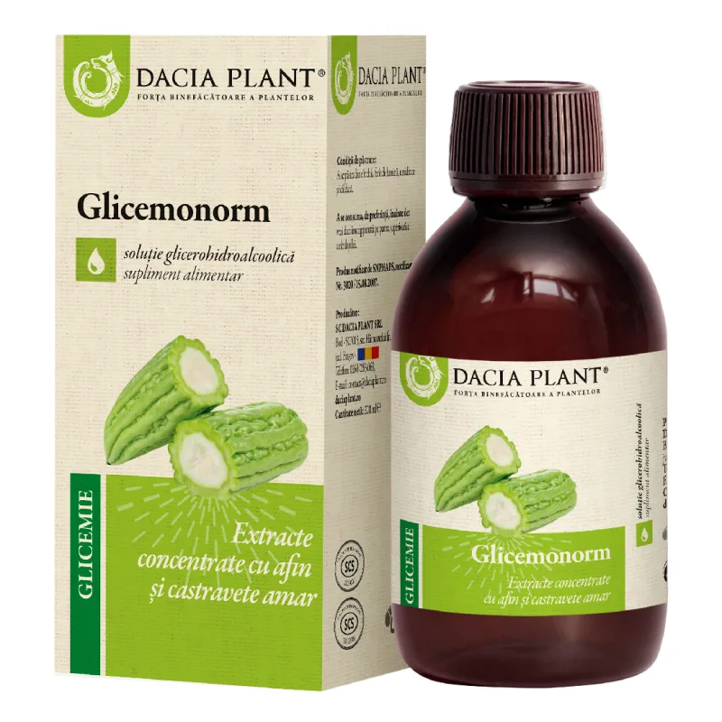 Glicemonorm EHC, 200 ml, Dacia Plant — preț și oferte