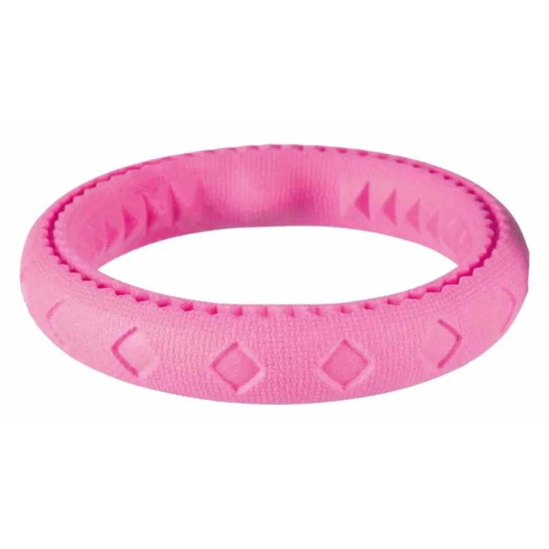 Trixie, jucărie inel plutitor câini, cauciuc, 17cm, multicolor — preț și oferte