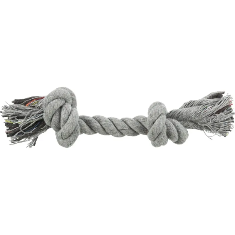 TRIXIE, jucărie sfoară cu 2 noduri câini, 15cm, multicolor — preț și oferte
