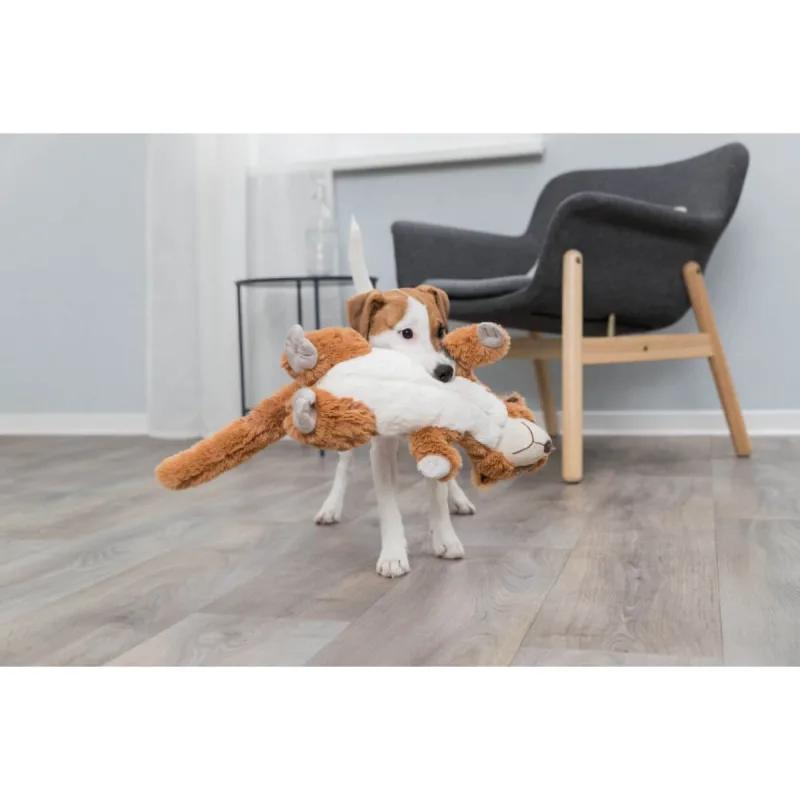 Trixie, jucărie suricata câini, cu sunet, pluș, 40cm, multicolor — preț și oferte